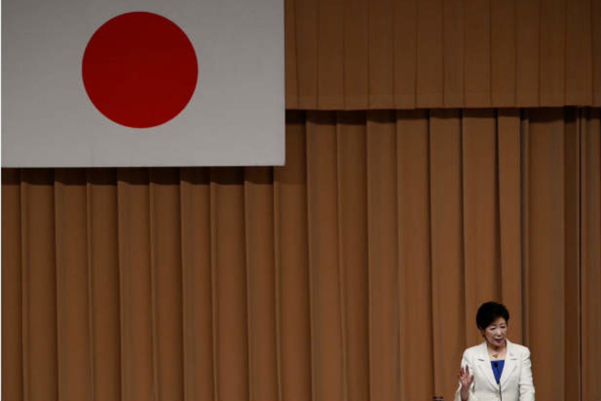 <p>Japan Tokyo mayor first woman Koike</p>
