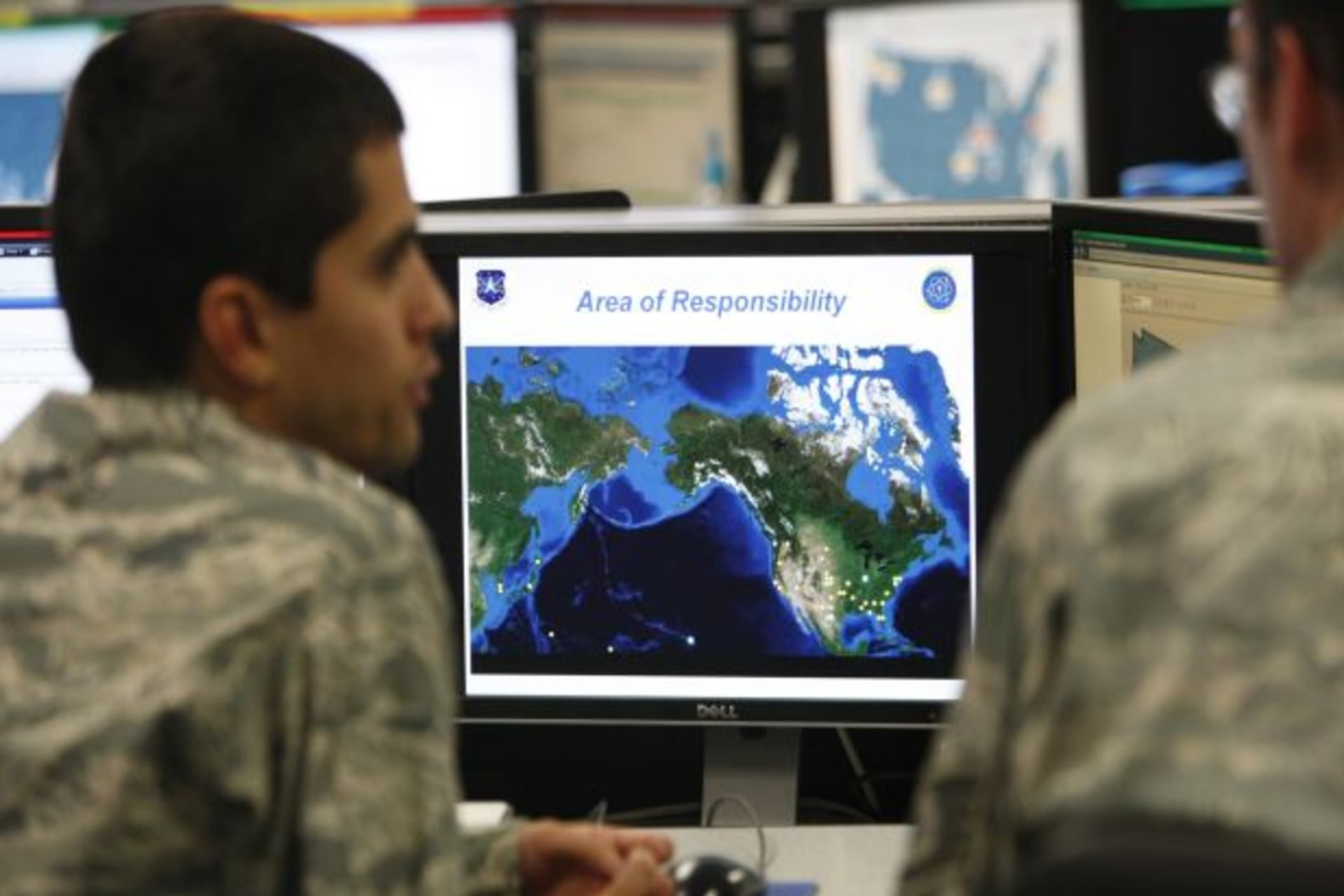 <p>Air Force Space Command Network Operations & Security Center at Peterson Air Force Base in Colorado Springs, Colorado July 20, 2010 (Rick Wilking/Courtesy Reuters).</p>
