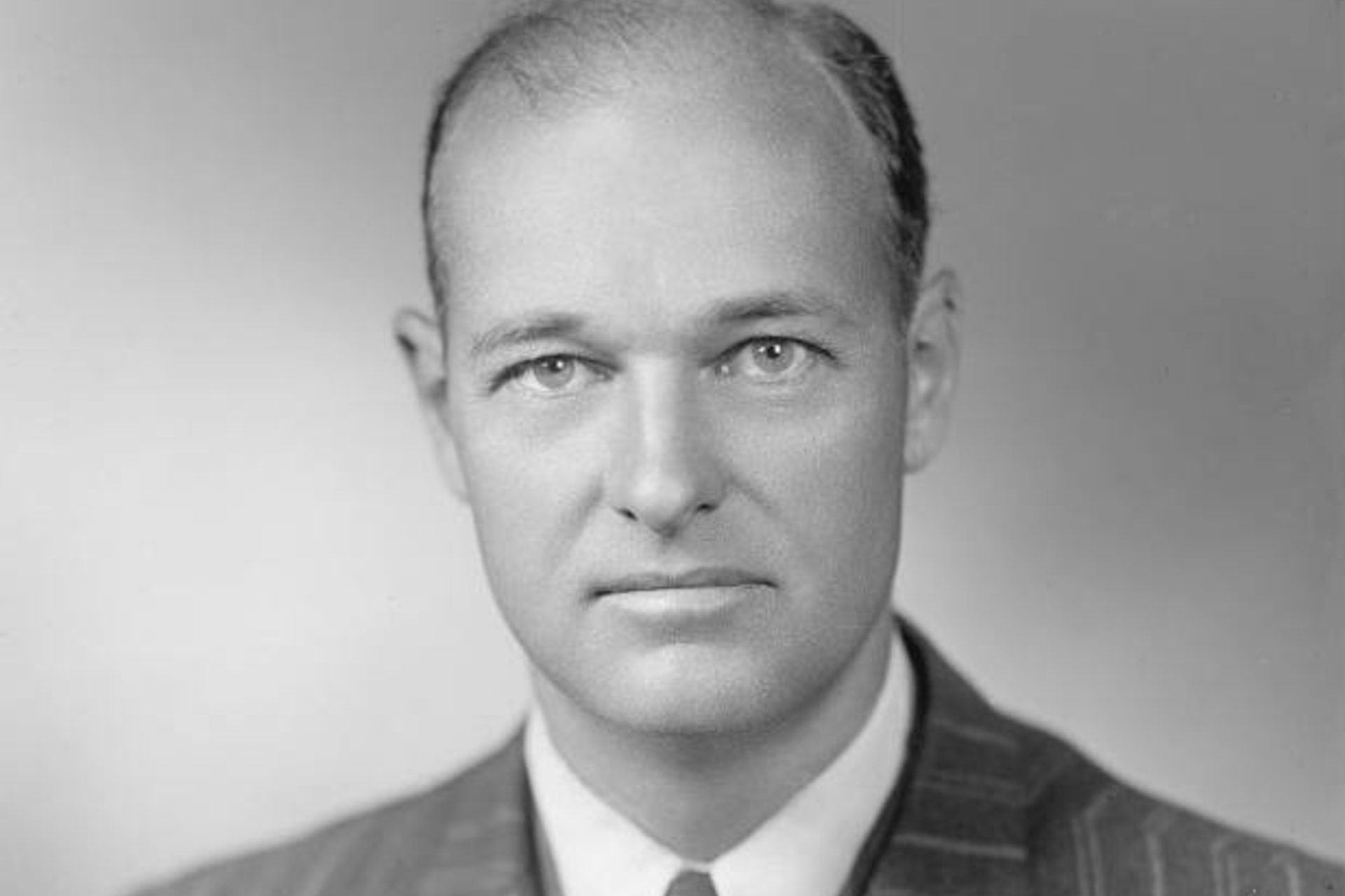 <p>Portrait of George F. Kennan. (Harris & Ewing/courtesy Library of Congress)</p>
