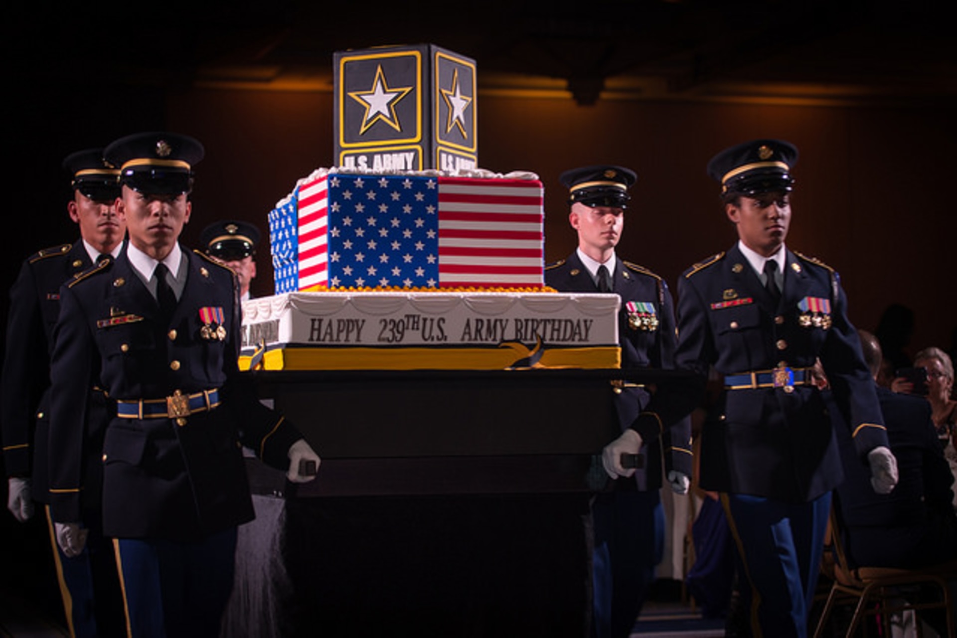 <p>U.S. Army birthday celebration</p>
