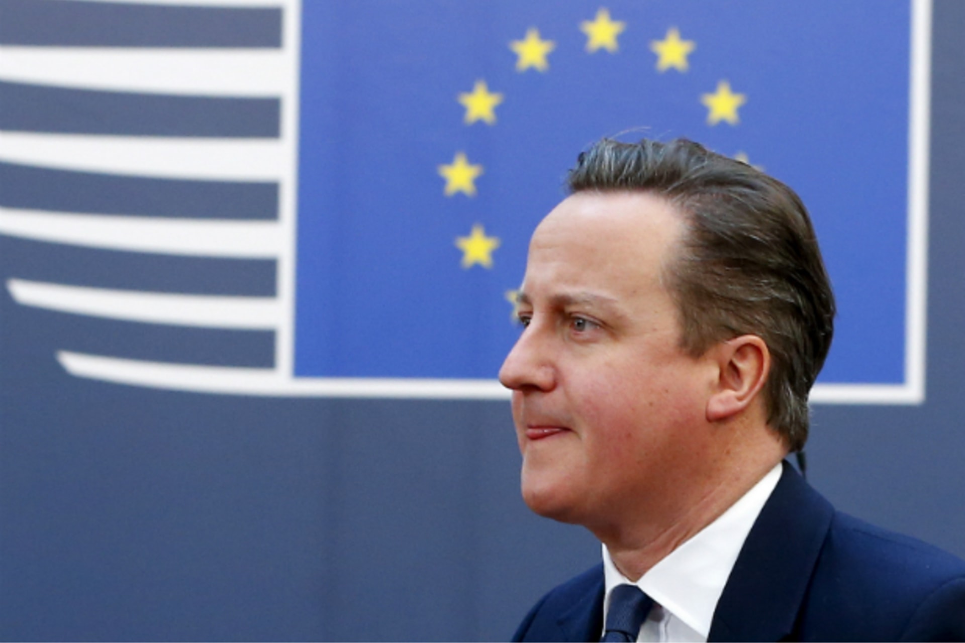 <p>British Prime Minister David Cameron arrives at the EU council headquarters in Brussels, Belgium, on February 19, 2016, to discuss “Brexit” and the migrant crisis.</p>
