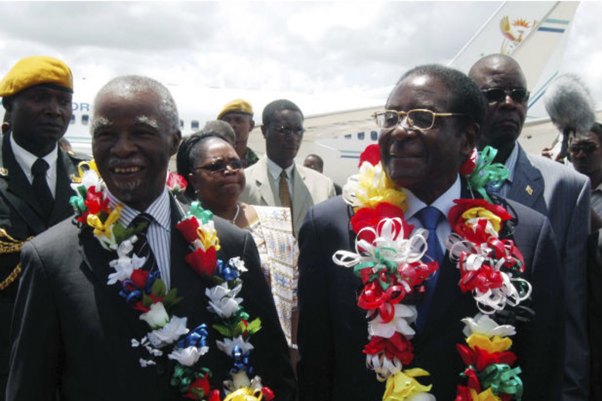 Africa - Mugabe and Mbeki