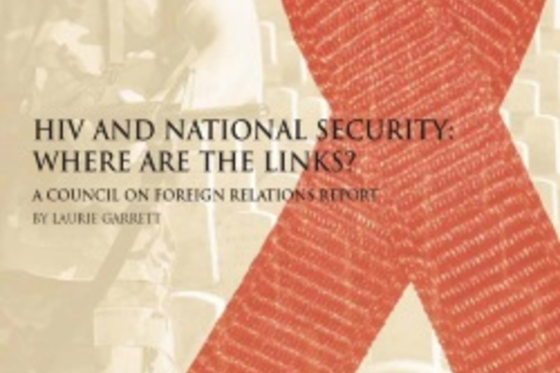 HIV and National Security cover