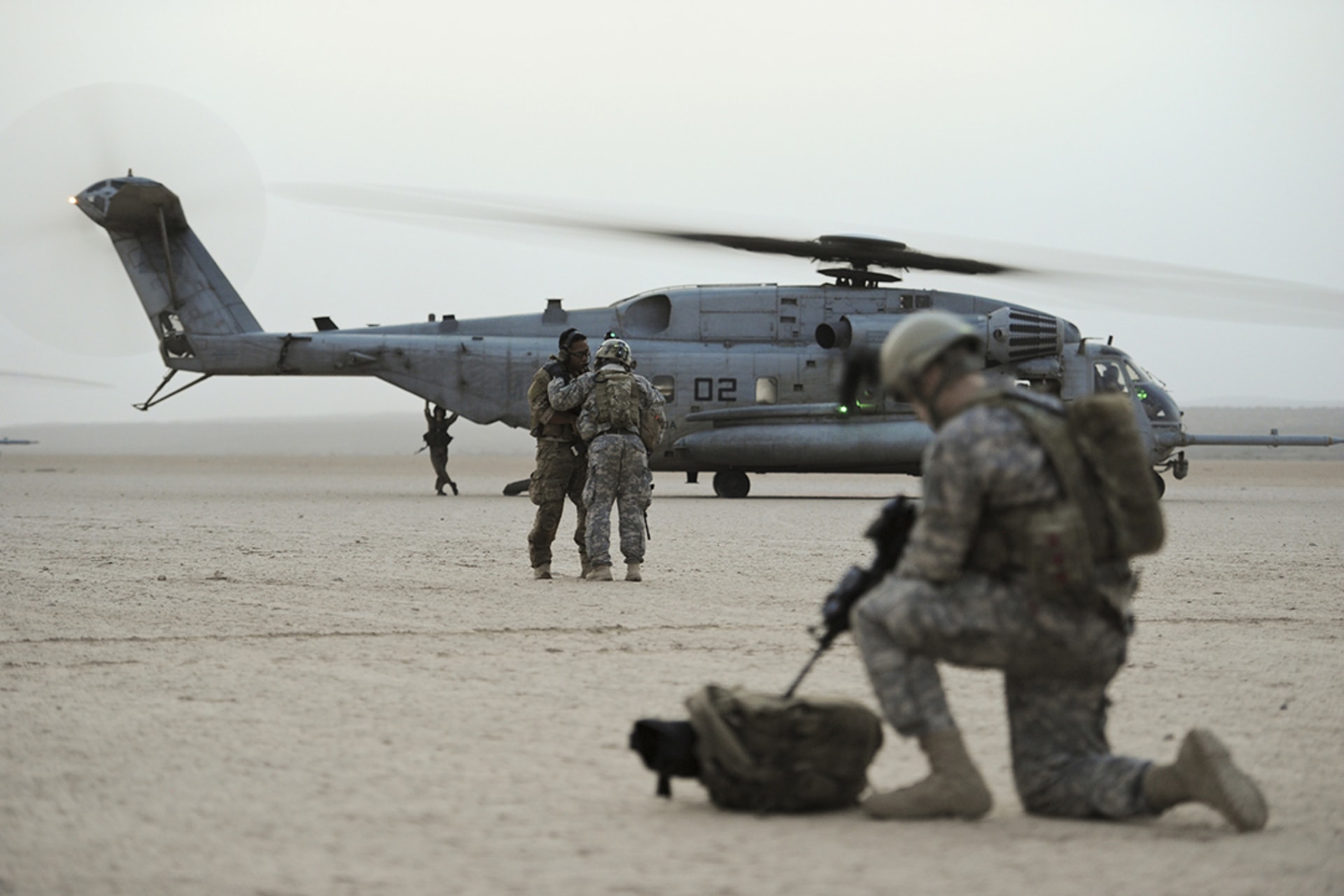 U.S. Army and Air Force service members carry out a training exercise in Djibouti, a center for U.S. counterterrorism operations in the Horn of Africa. Technical Sergeant Donald Allen/U.S. Air Force