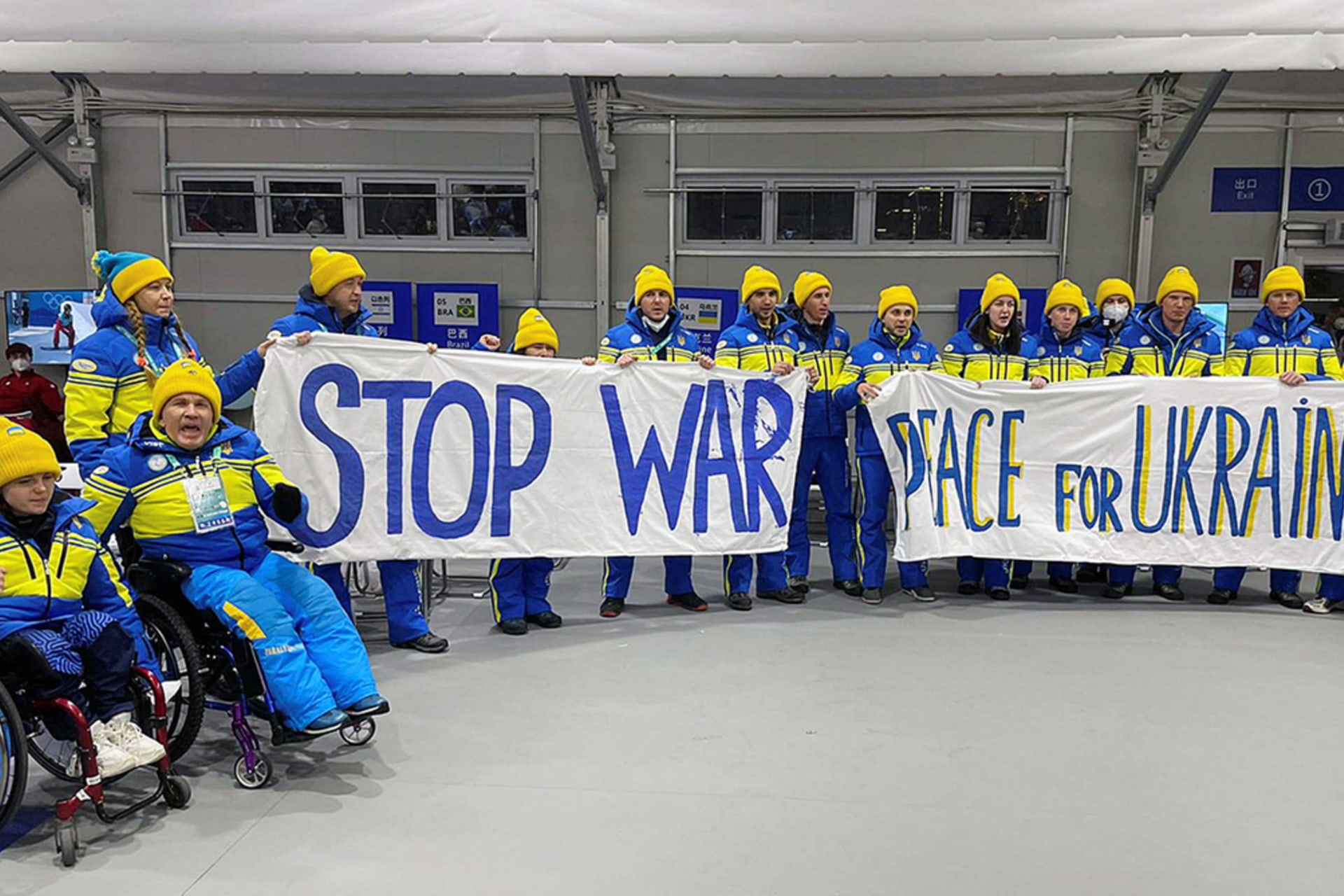 The head of the Ukrainian Paralympic Committee calls it a “miracle” that the team made it to Beijing amid Russia’s invasion of Ukraine. Ukrainian Paralympic Committee/Reuters