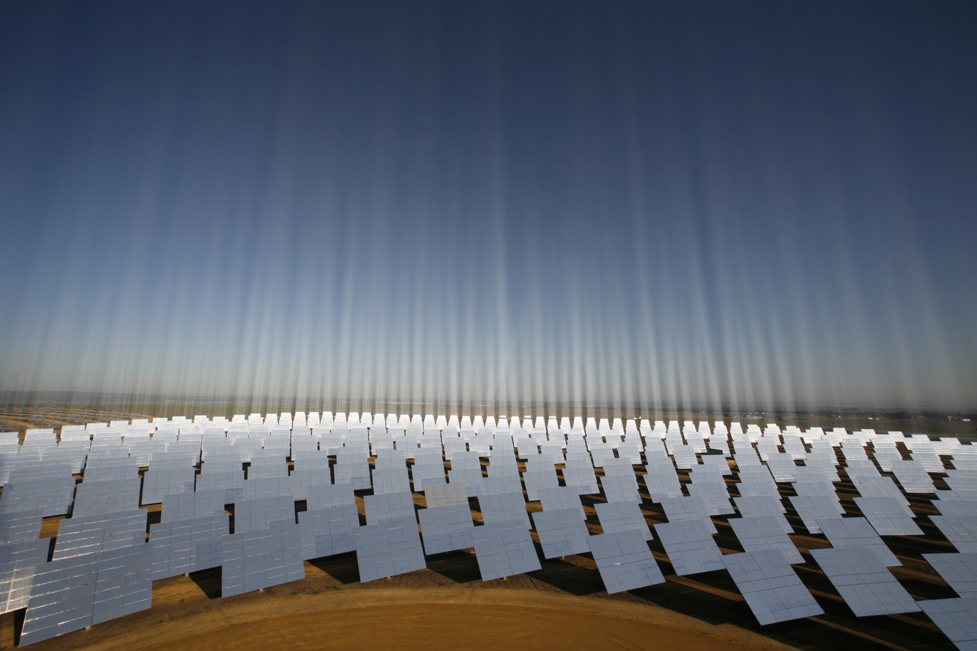 Solar thermal plant