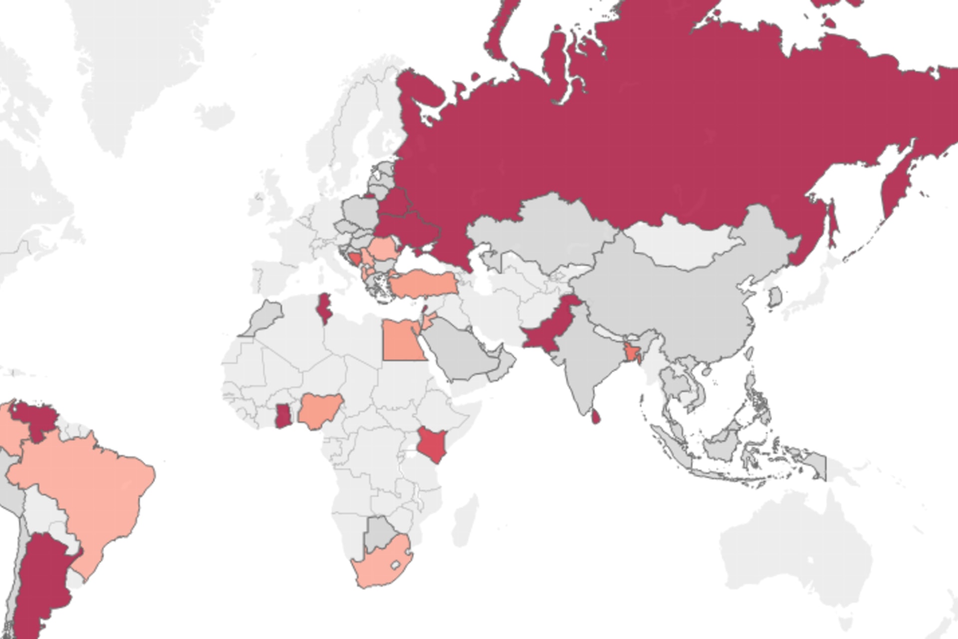 map tracking sovereign risk