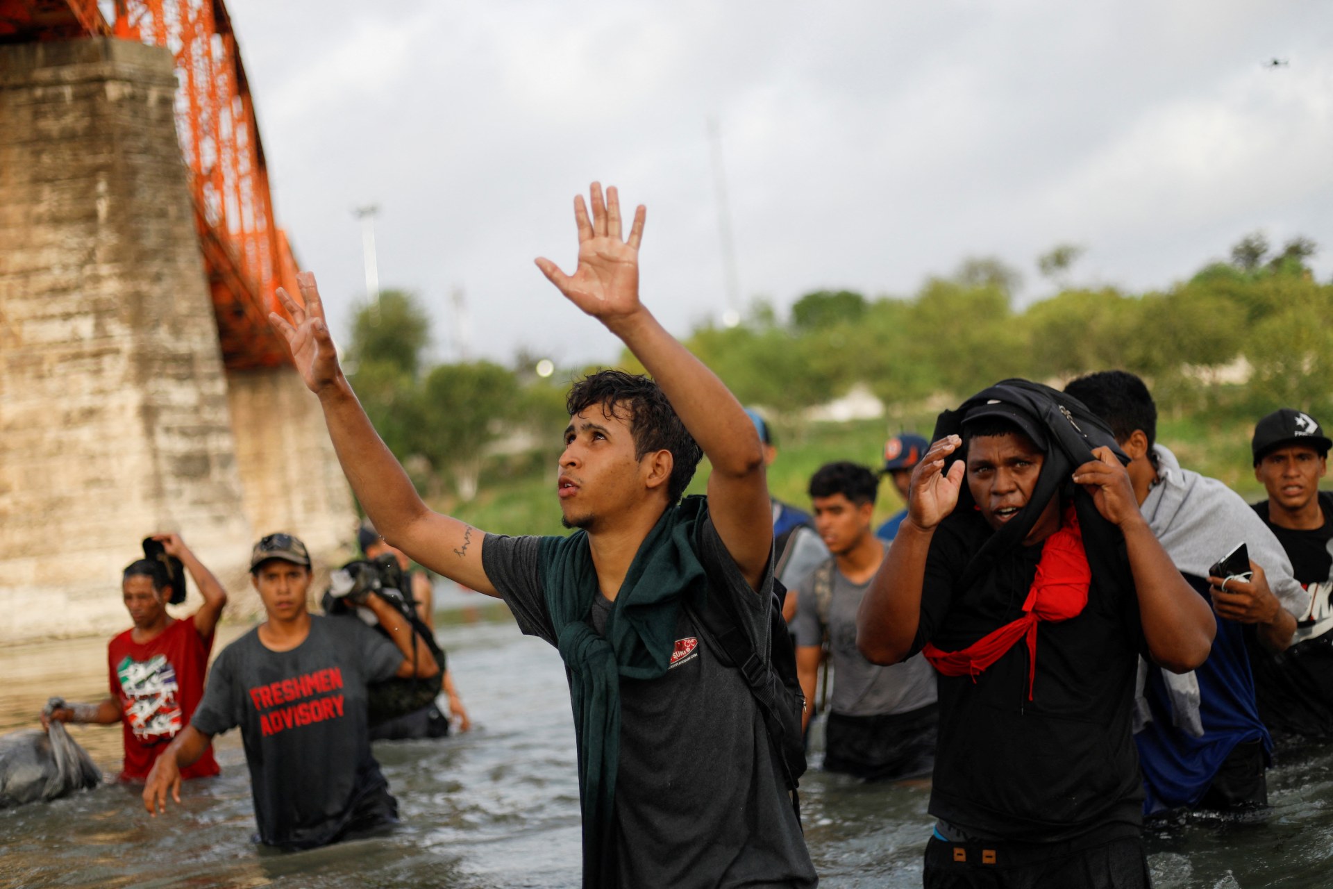 Photo of Venezuelan Migrants Seeking Asylum in the United States