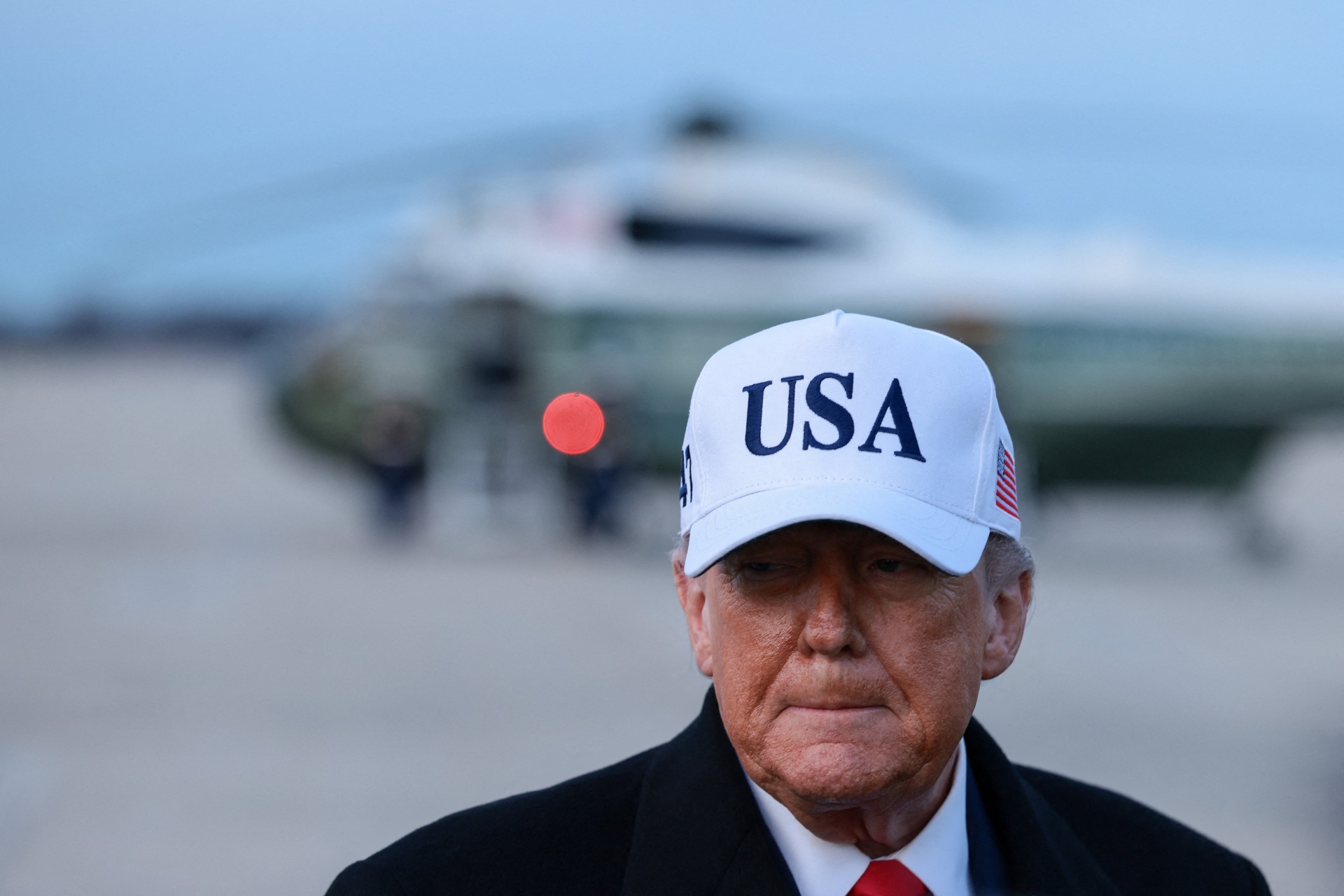 <p><span style="font-weight: 400;">President Donald Trump at Joint Base Andrews, Maryland, January 13, 2026. </span></p>
