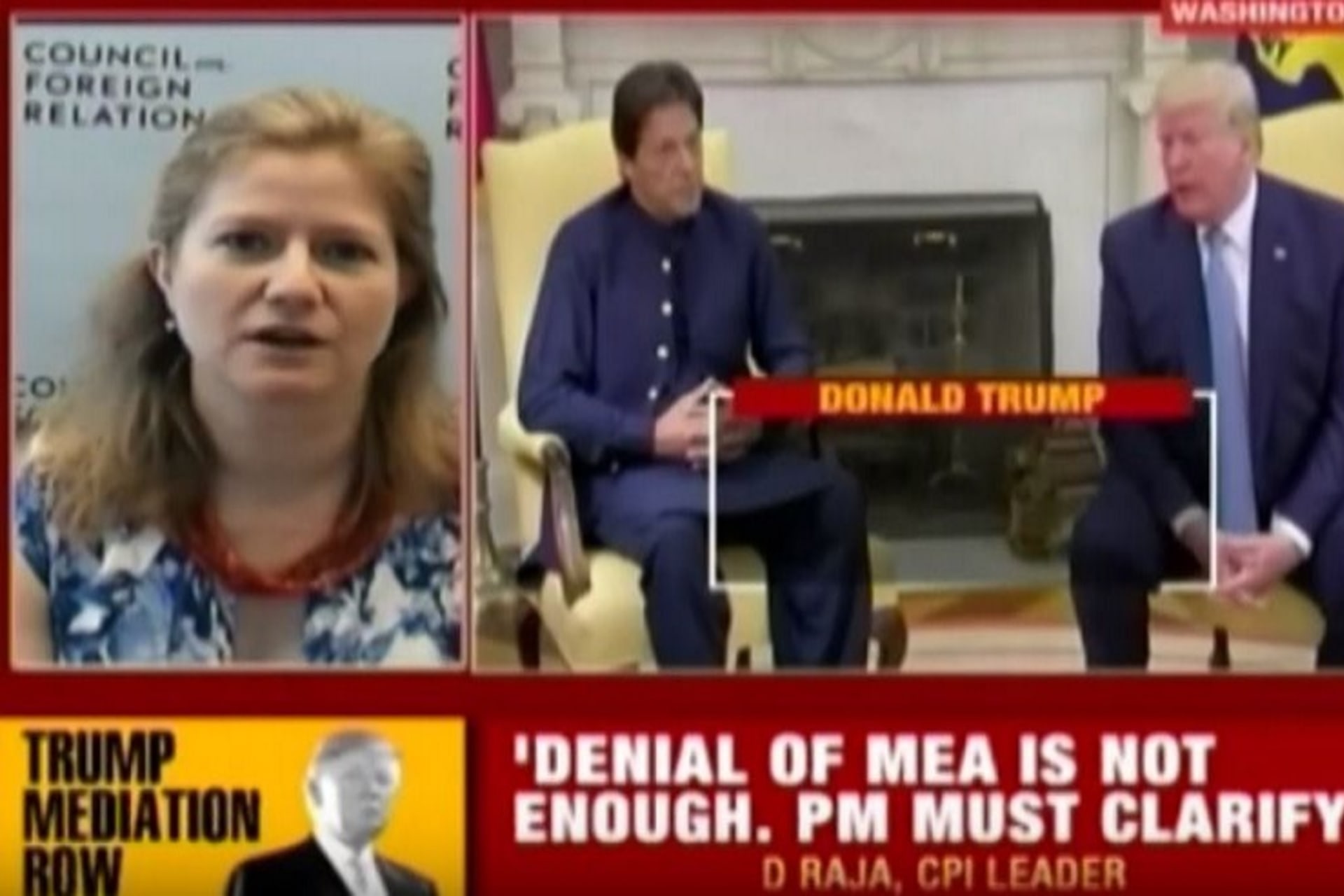 Ayres on India Today TV