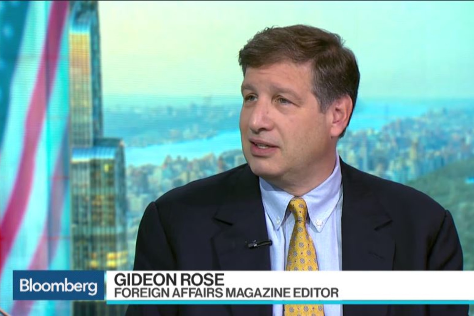 Rose on Bloomberg
