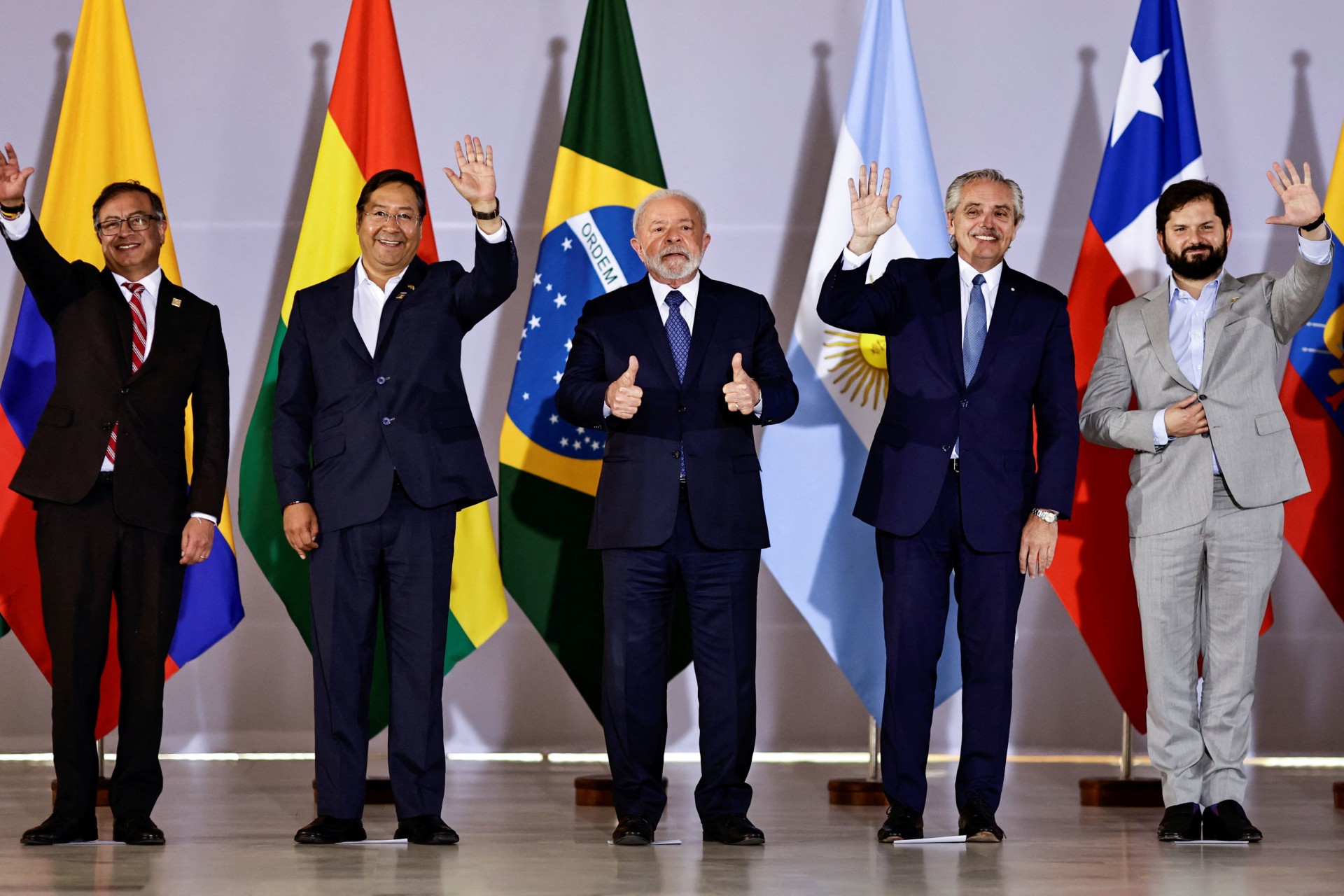 Photo of South America's Left-Wing Leaders
