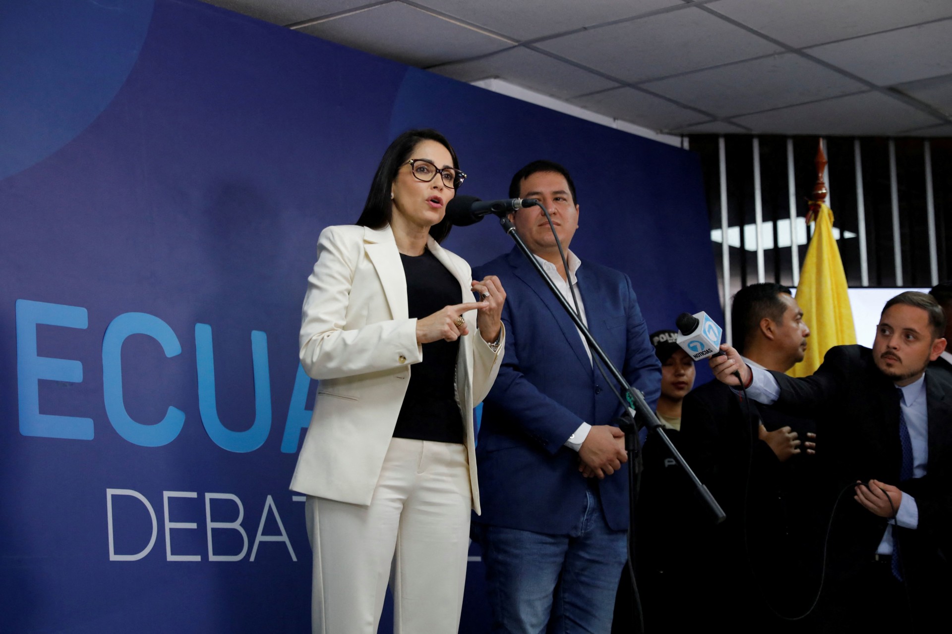 Photo of Ecuadorian Presidential Candidate Luisa Gonzalez