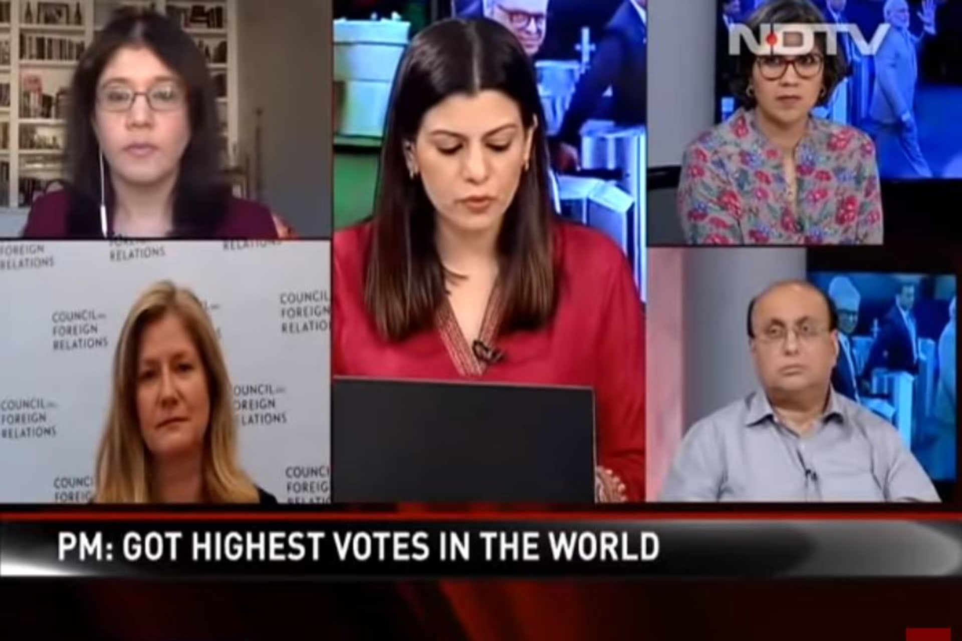 Ayres on NDTV