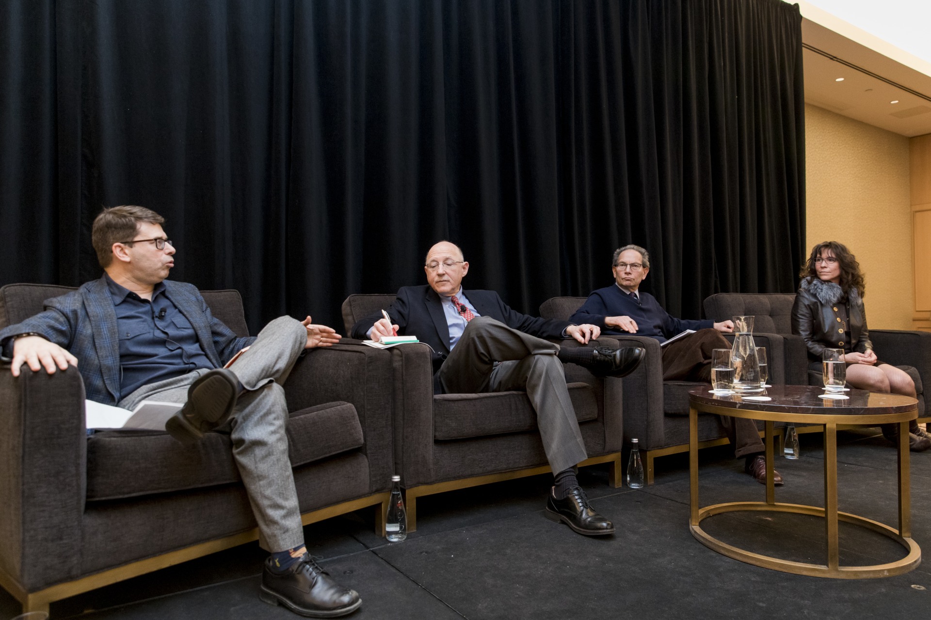 <p>Speakers at CFR Event at ISA</p>
