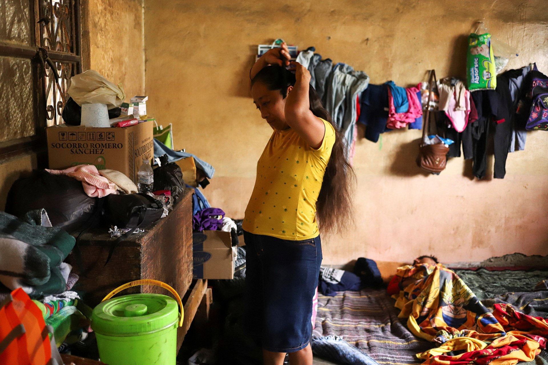 <p>PETALCINGO, MEXICO: Many residents who were forced to flee their homes are staying in displacement camps set up by the government. <span class="immersive-image__figcaption-credit">Jacob Garcia/Reuters</span></p>
