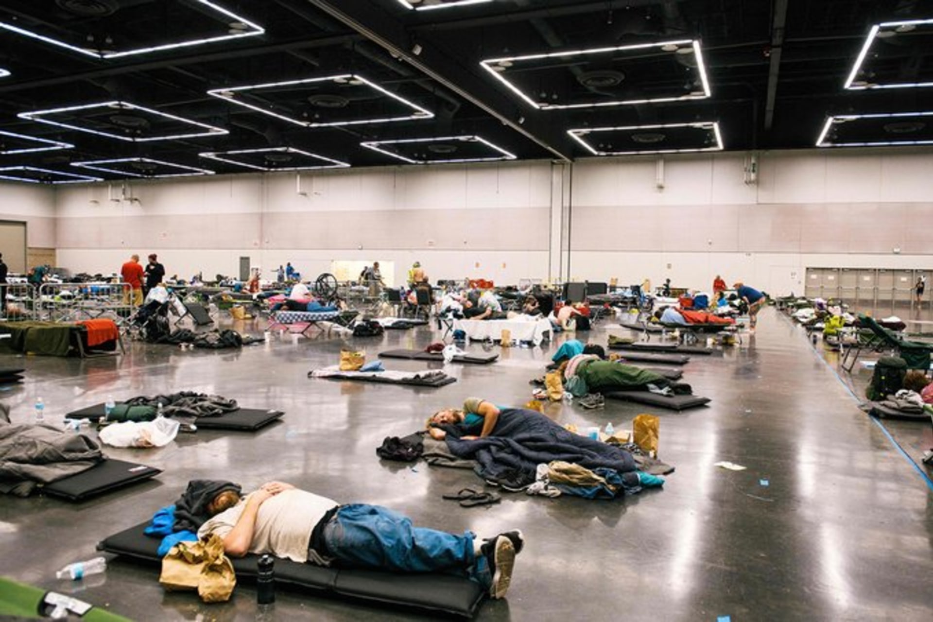 <p>UNITED STATES: Some cities have set up public cooling centers, such as this one in Portland, Oregon.  <span class="immersive-image__figcaption-credit">Kathryn Elsesser/AFP/Getty Images</span></p>

