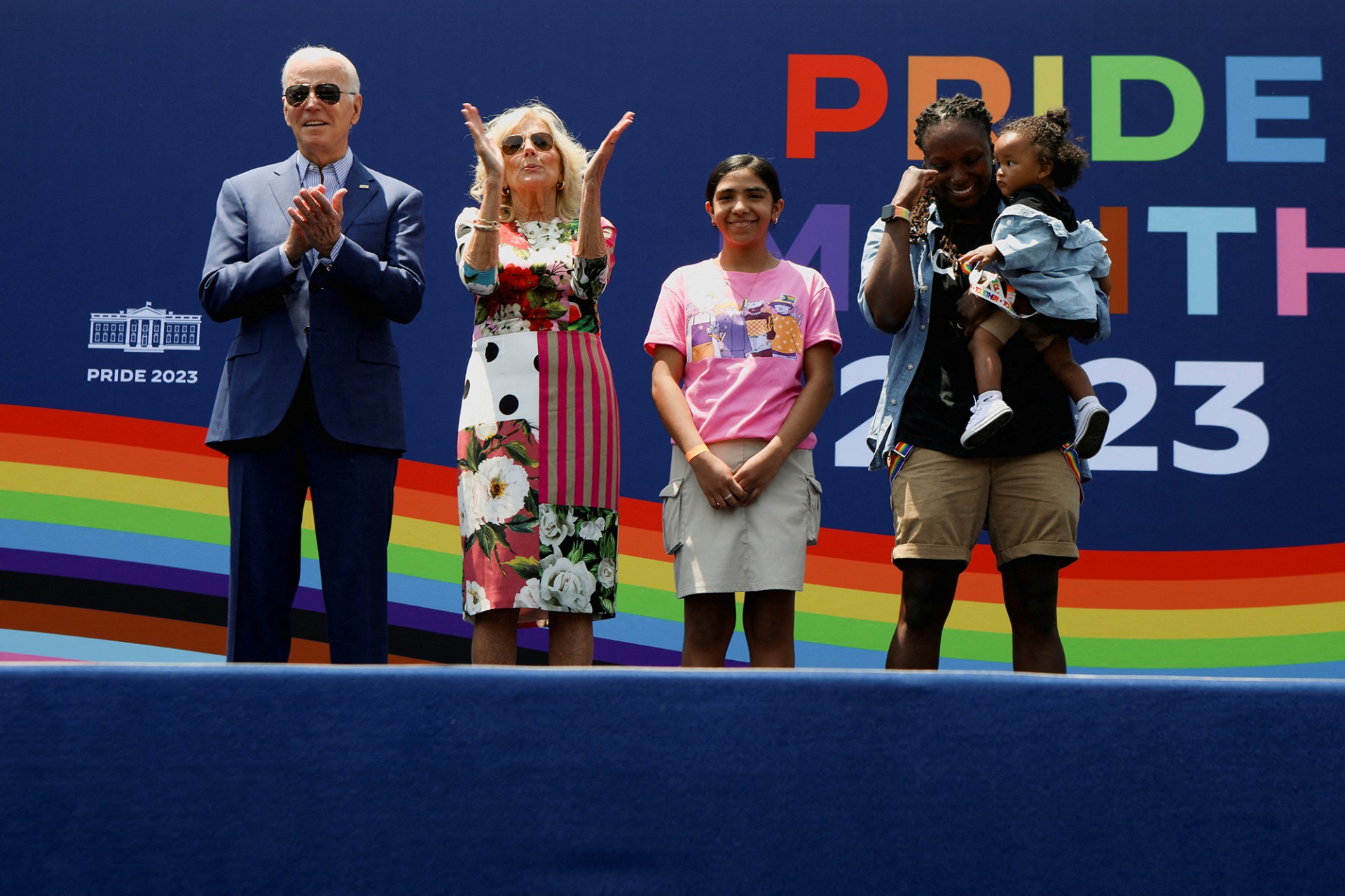 <p>WASHINGTON, DC: U.S. President Joe Biden hosts a Pride celebration on the White House’s South Lawn.</p>
