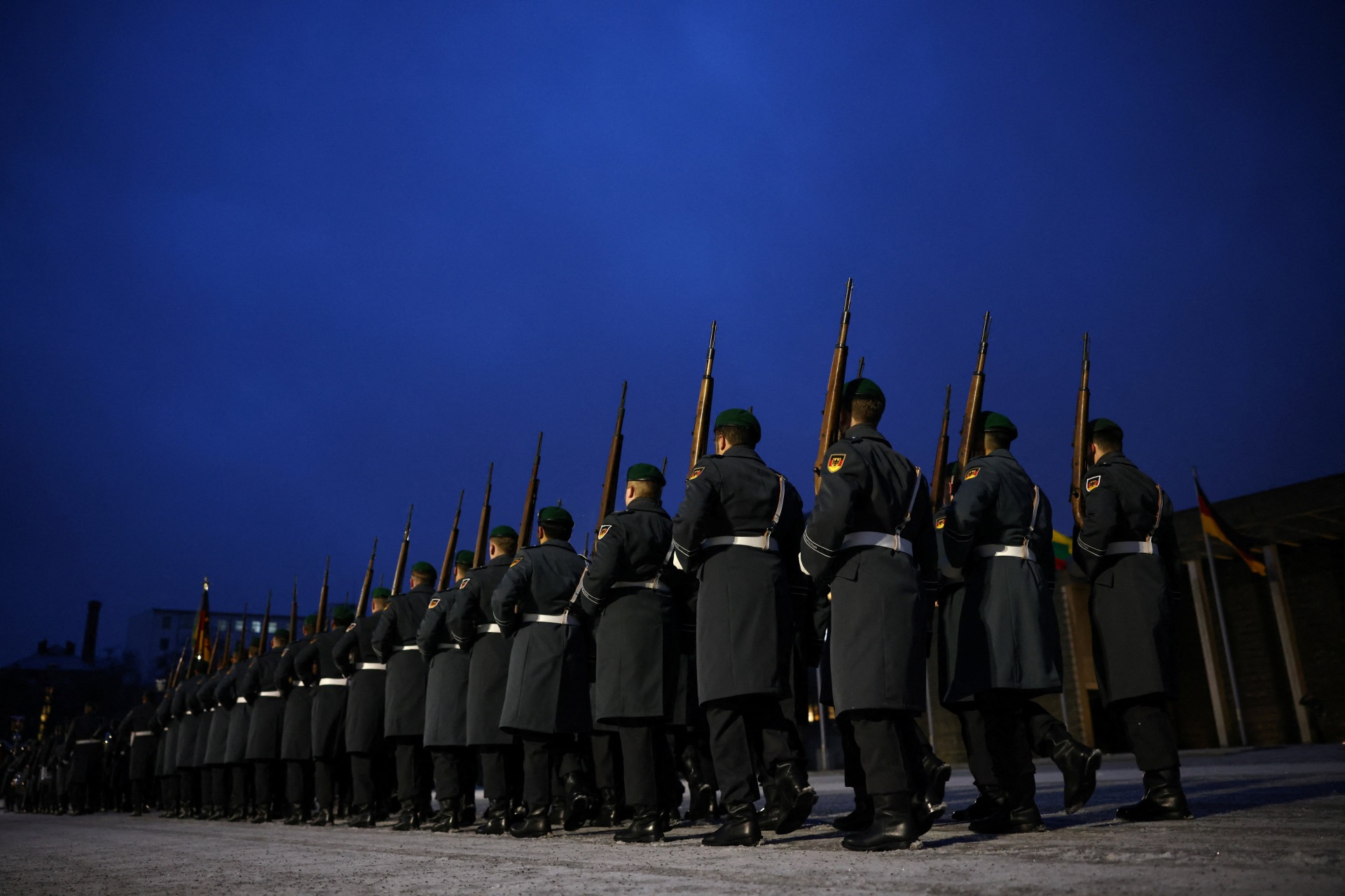 Lithuanian Defence Minister Robertas Kaunas visits Berlin