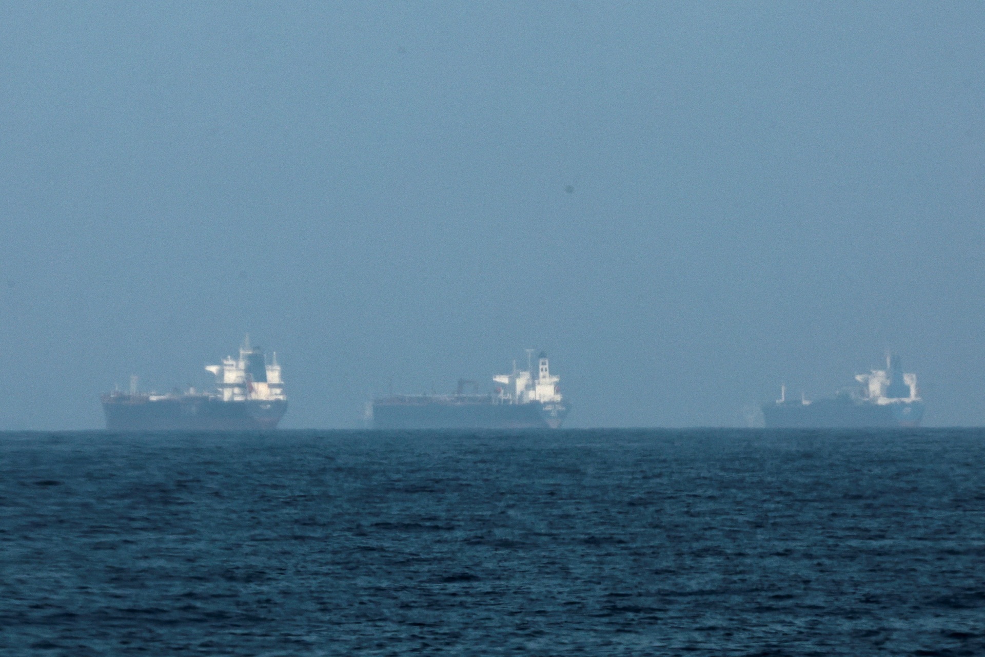 Tankers are seen off the coast of the Fujairah, as Iran vows to close the Strait of Hormuz, amid the U.S.-Israel conflict with Iran, in Fujairah, United Arab Emirates, March 3, 2026. REUTERS/Amr Alfiky