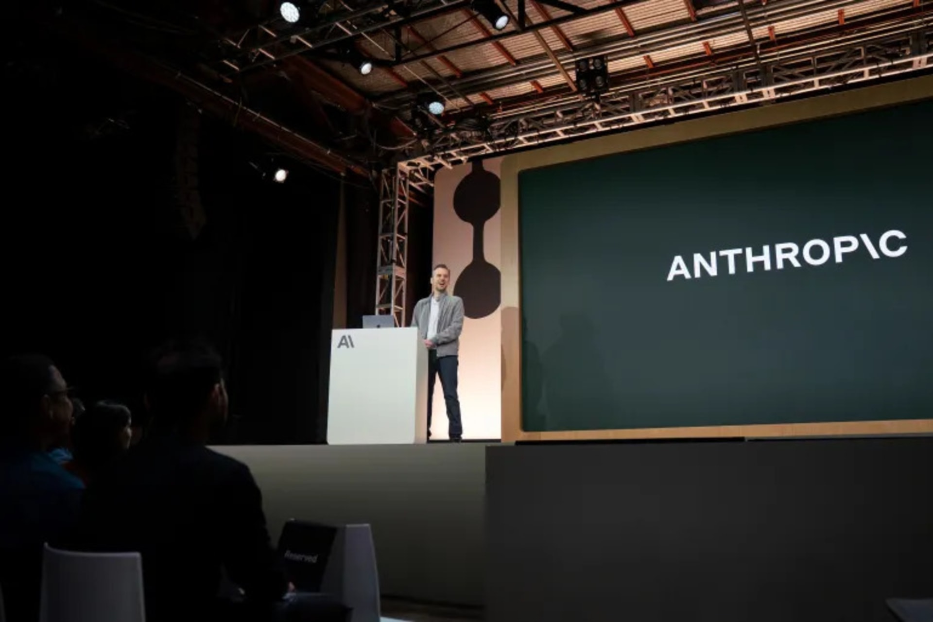 <p>Chief Product Officer Mike Krieger at the Code with Claude conference in May 2025 in San Francisco</p>