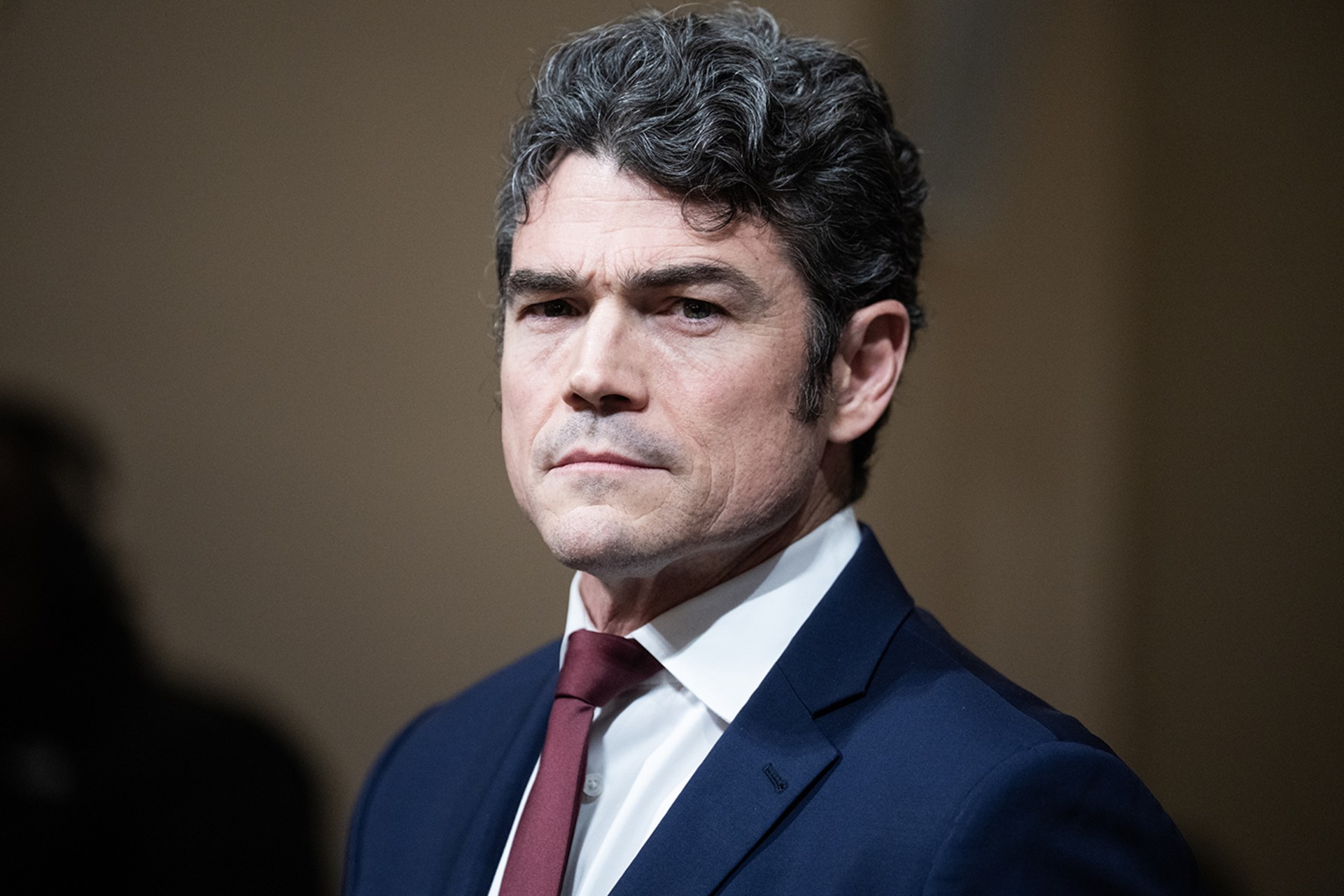 <p>Joe Kent, director of the National Counterterrorism Center, testifies during the House Homeland Security Committee hearing titled “Worldwide Threats to the Homeland,” in Cannon building on Wednesday, December 11, 2025. </p>
