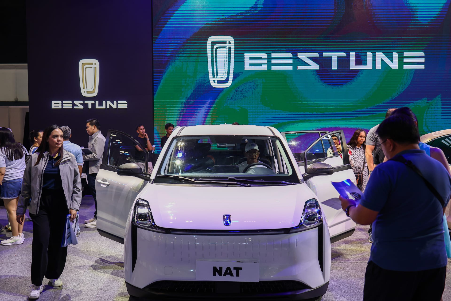 Image of International Auto Show 2026 features electric, new energy vehicles in Philippines.