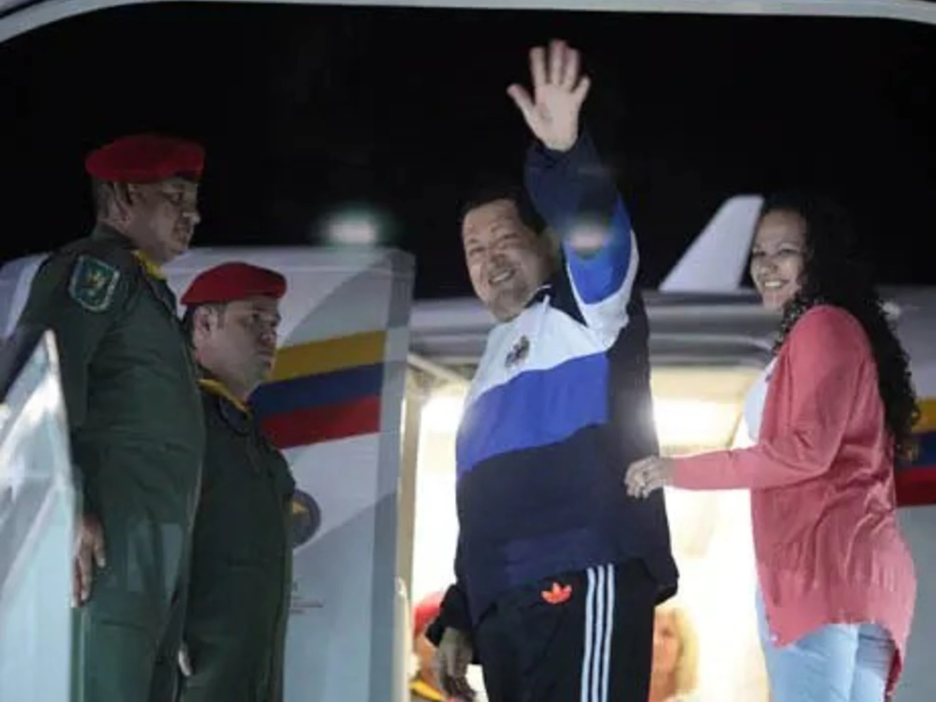 Chavez heads to Cuba to continue his cancer treatment.
