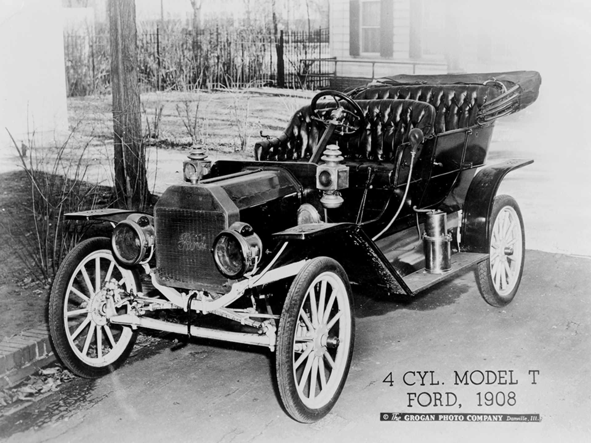 Dubbed by Henry Ford as the “universal car,” more than fifteen million Model Ts are built and sold between 1908 and 1927. 
